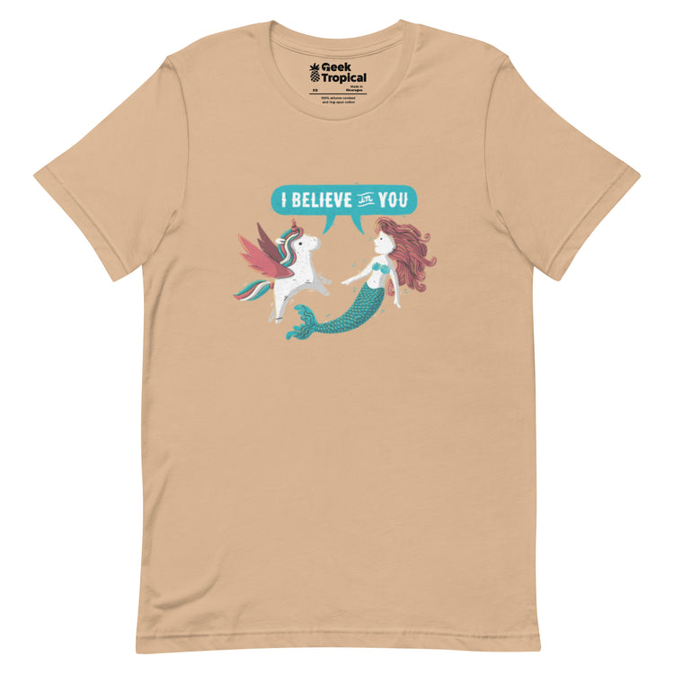 I Believe In You T-Shirt Geek Nerd