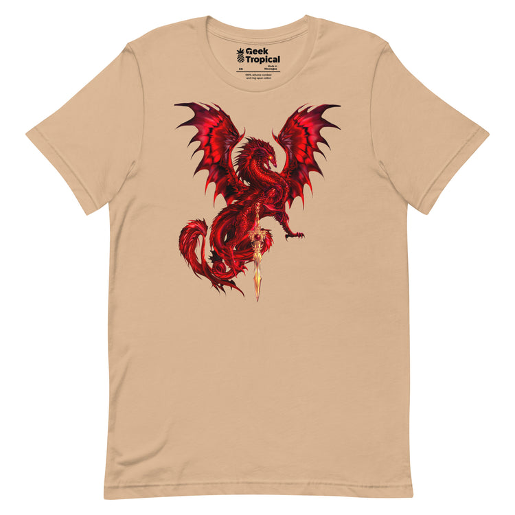 Dragonblade BLOODBLADE T-Shirt Geek Nerd Advertise to Meta Design by Ruth Thompson Fantasy Prints