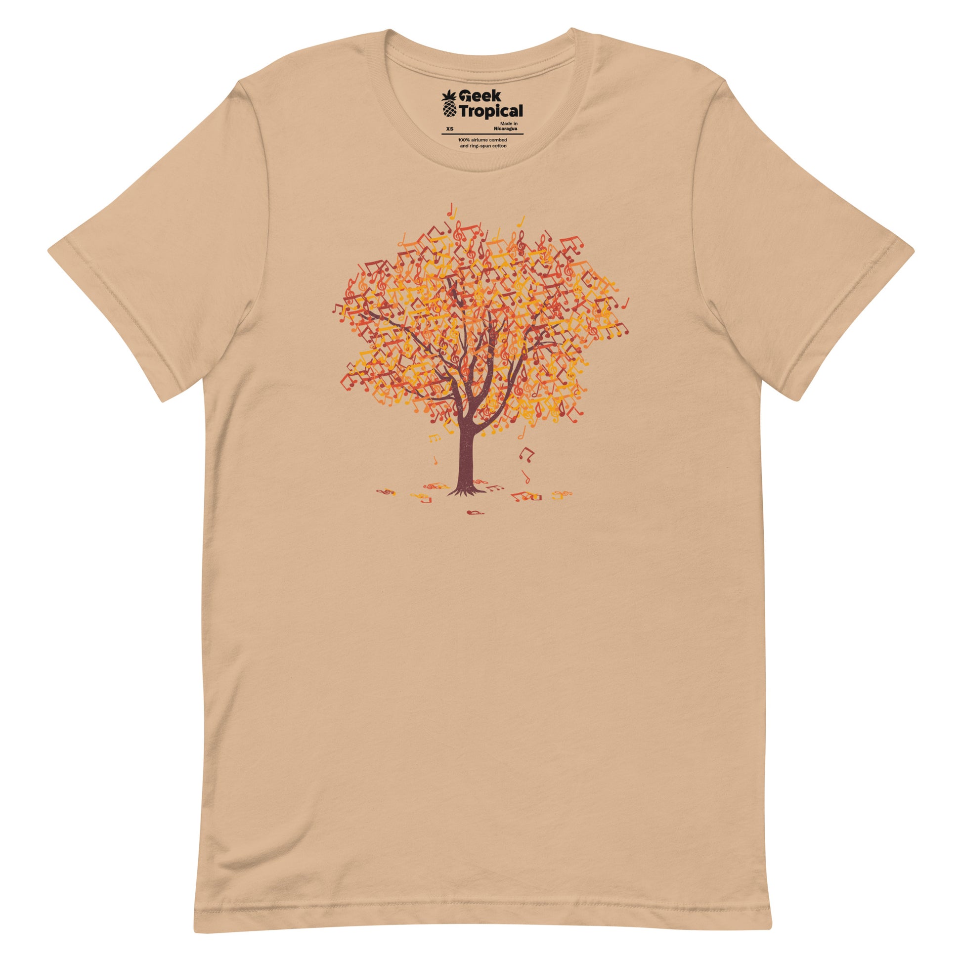 Musical Notes Tree T-Shirt 15
