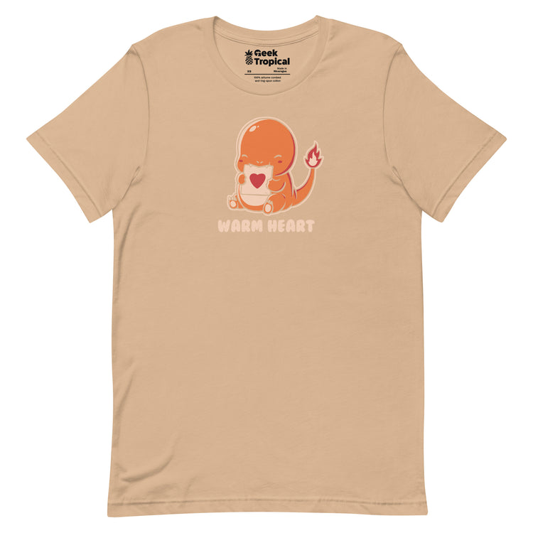 Warm Heart T-Shirt Geek Nerd Advertise to Meta Design by Tobe Fonseca FLOW DESC WRITING