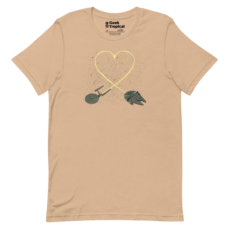 Wars Love T-Shirt Geek Nerd Advertise to Meta Design by Tobe Fonseca FLOW DESC WRITING