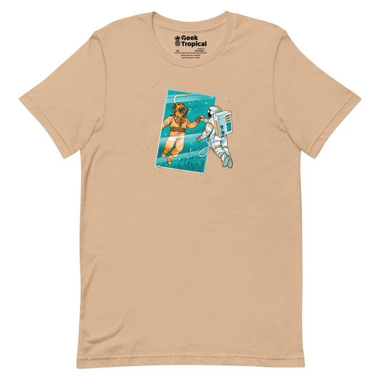 The Other Side of The Mirror T-Shirt Geek Nerd Advertise to Meta Design by Tobe Fonseca FLOW DESC WRITING
