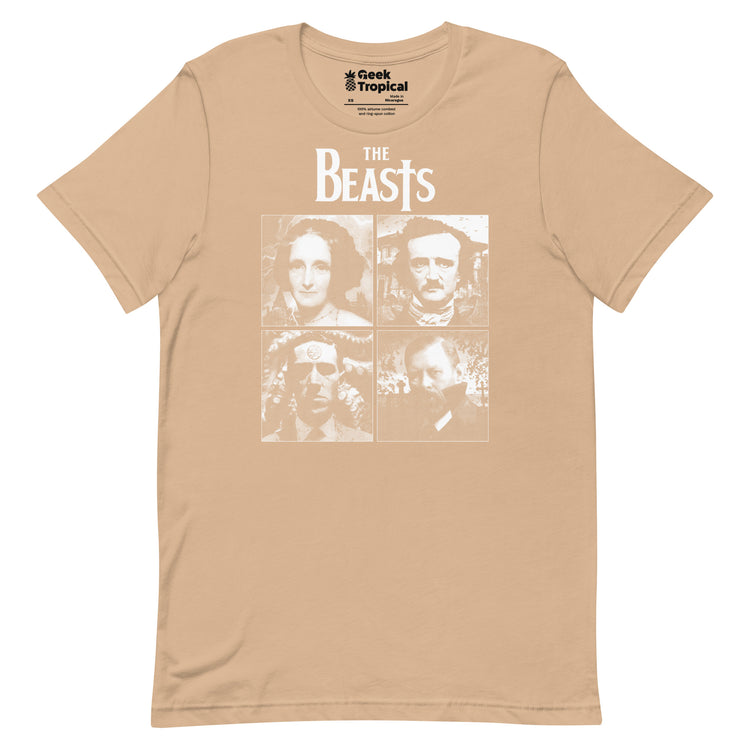 The Beasts T-Shirt Geek Nerd Advertise to Meta Animal Patterns Book Prints
