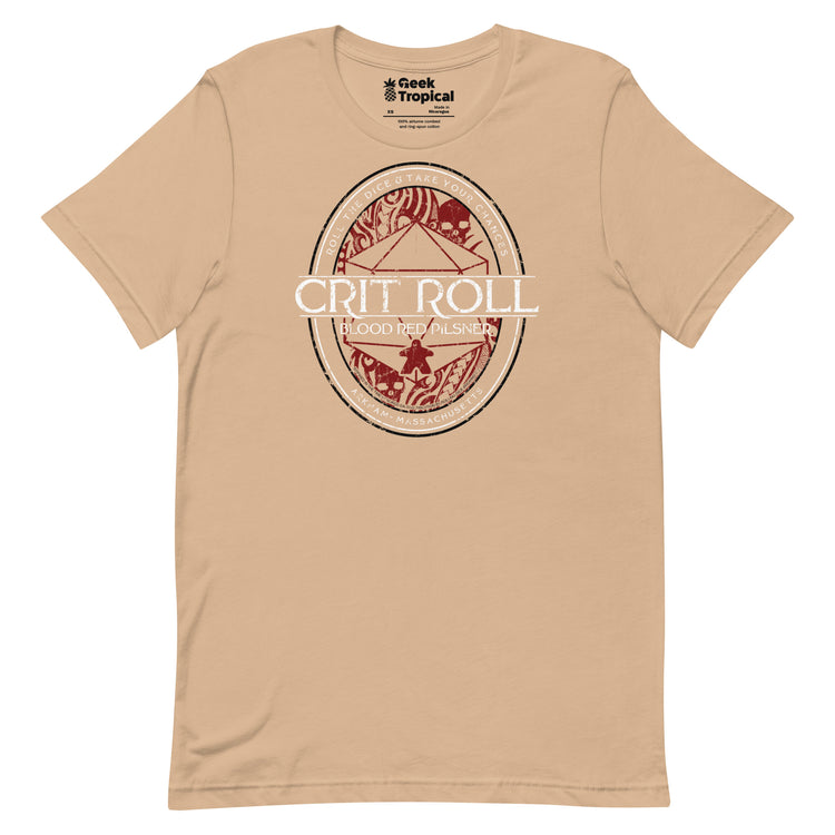 Arkham RPG Crit Roll T-Shirt Geek Nerd Advertise to Meta dnd & rpg print Fantasy Prints