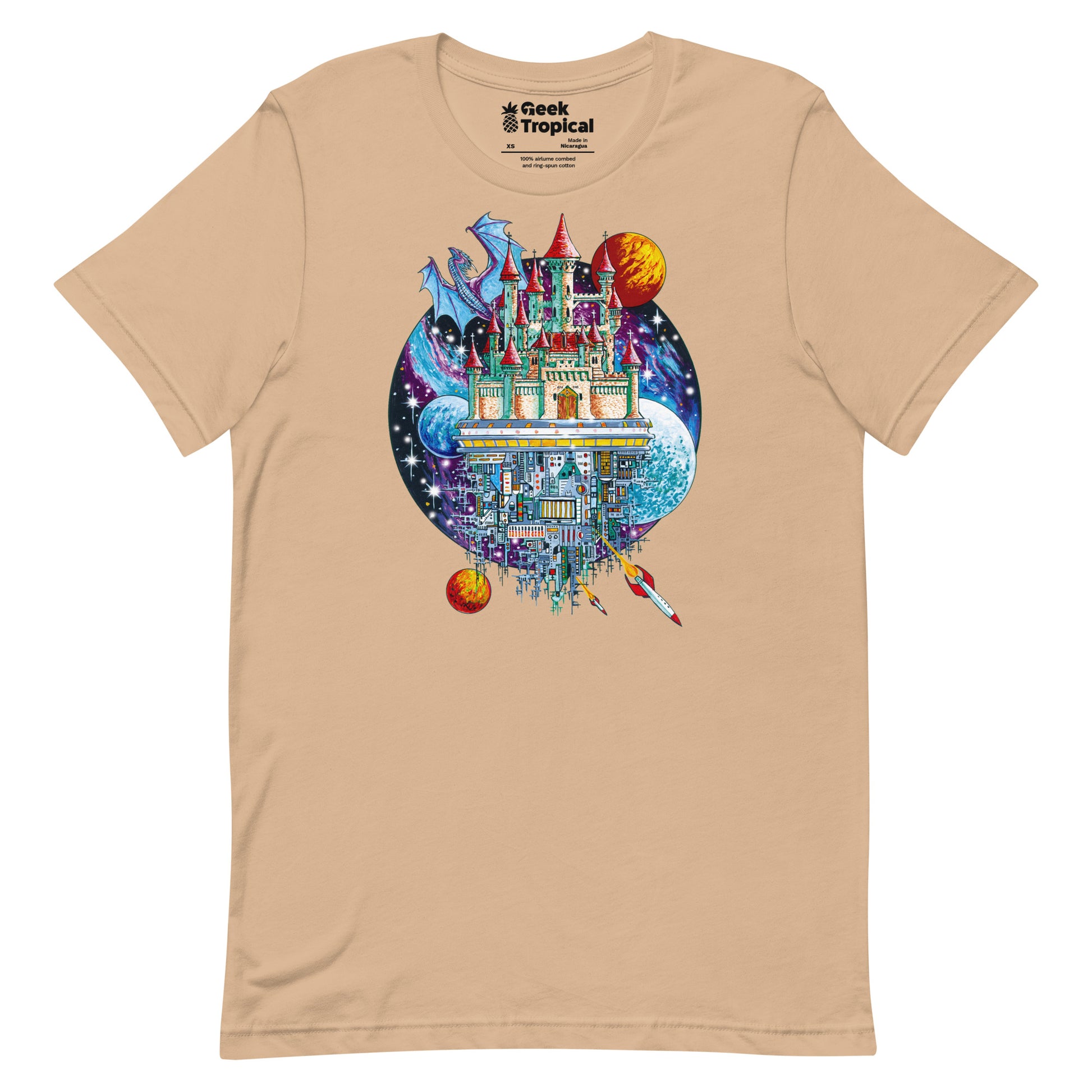Castle Space City T-Shirt 15
