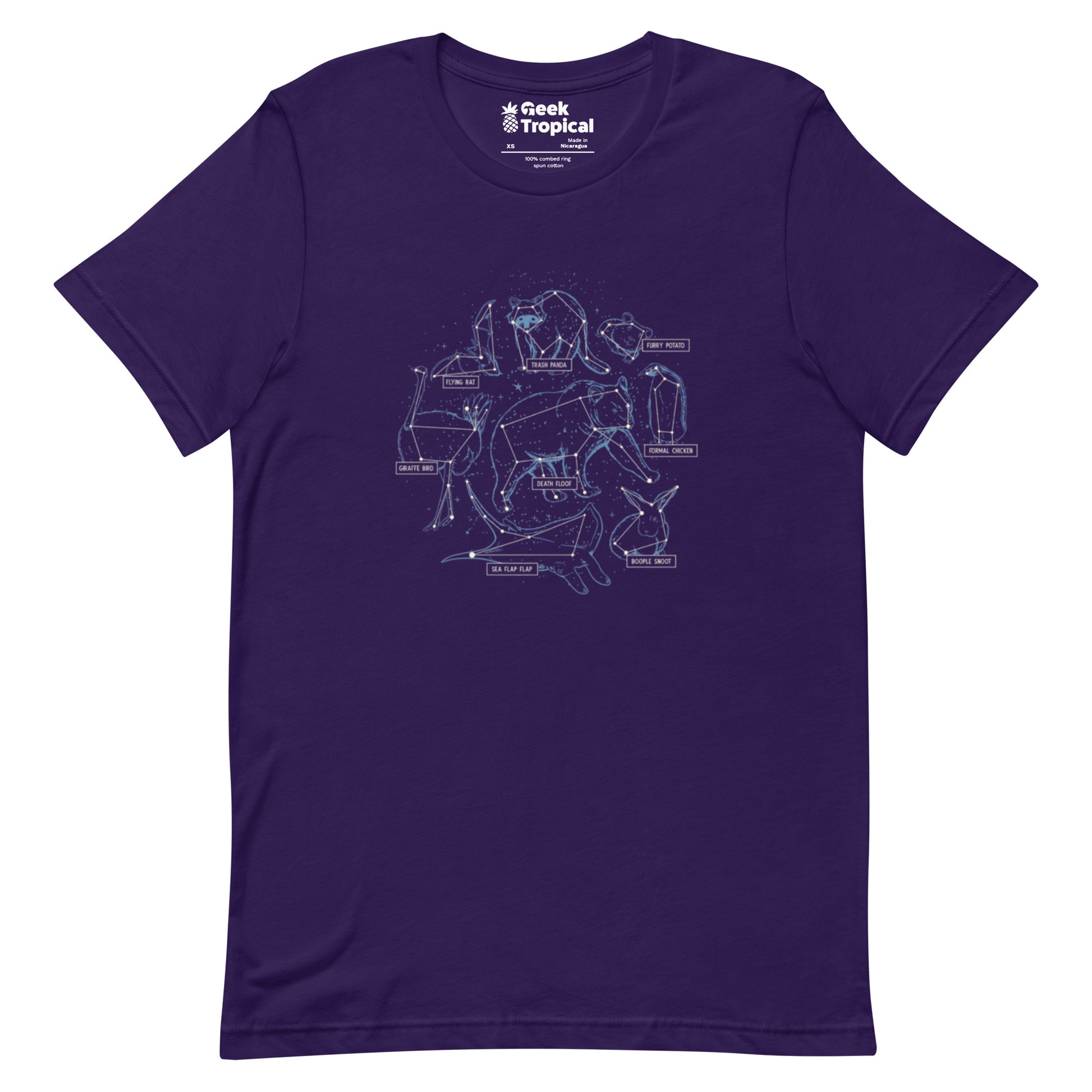 Silly Animals Constellations T-Shirt Geek Nerd Animal Patterns Design by Tobe Fonseca FLOW DESC WRITING