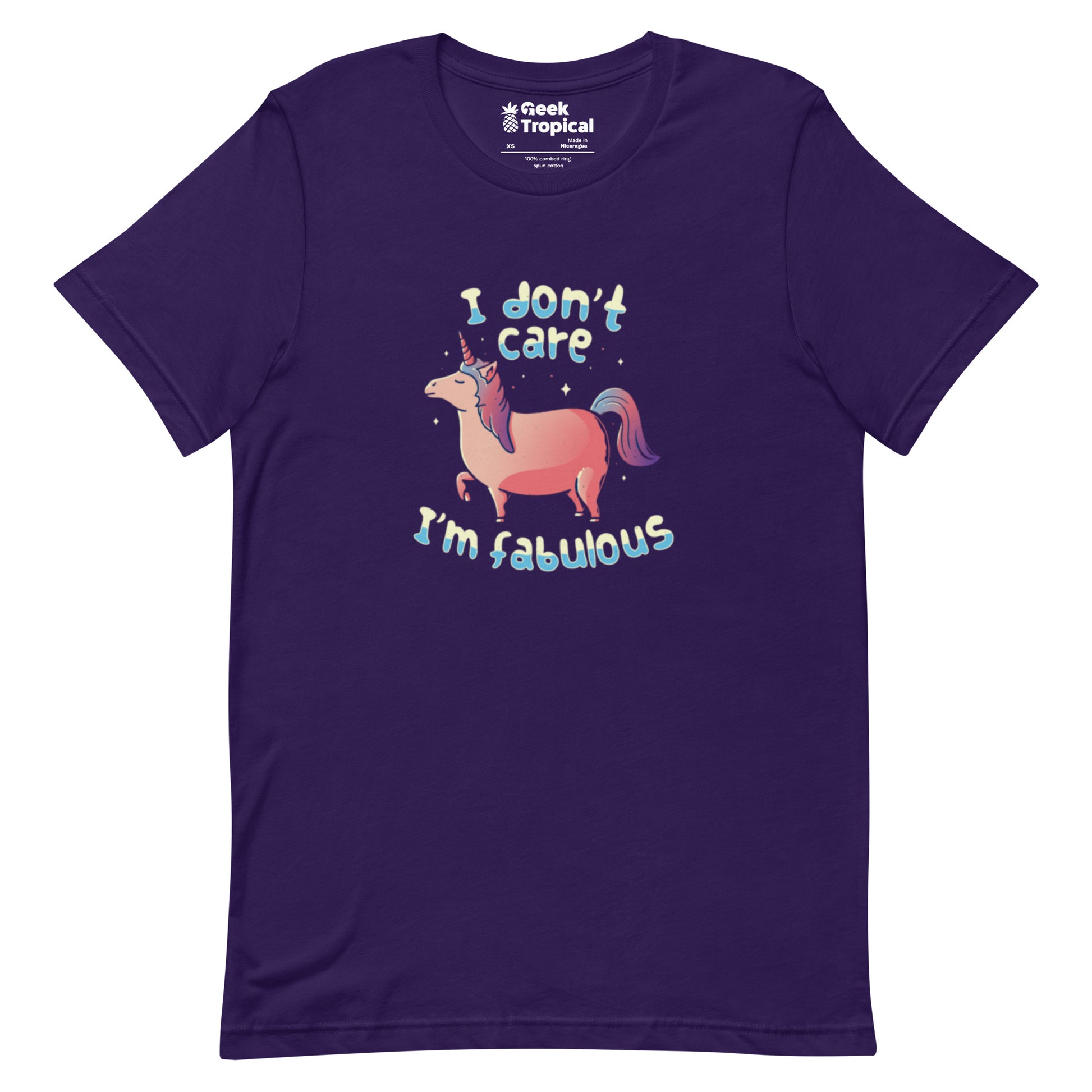 I'm Fabulous Unicorn T-Shirt Geek Nerd