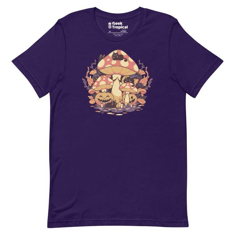 Cogumiaus Halloween Cats T-Shirt Geek Nerd Advertise to Meta Animal Patterns Design by Tobe Fonseca