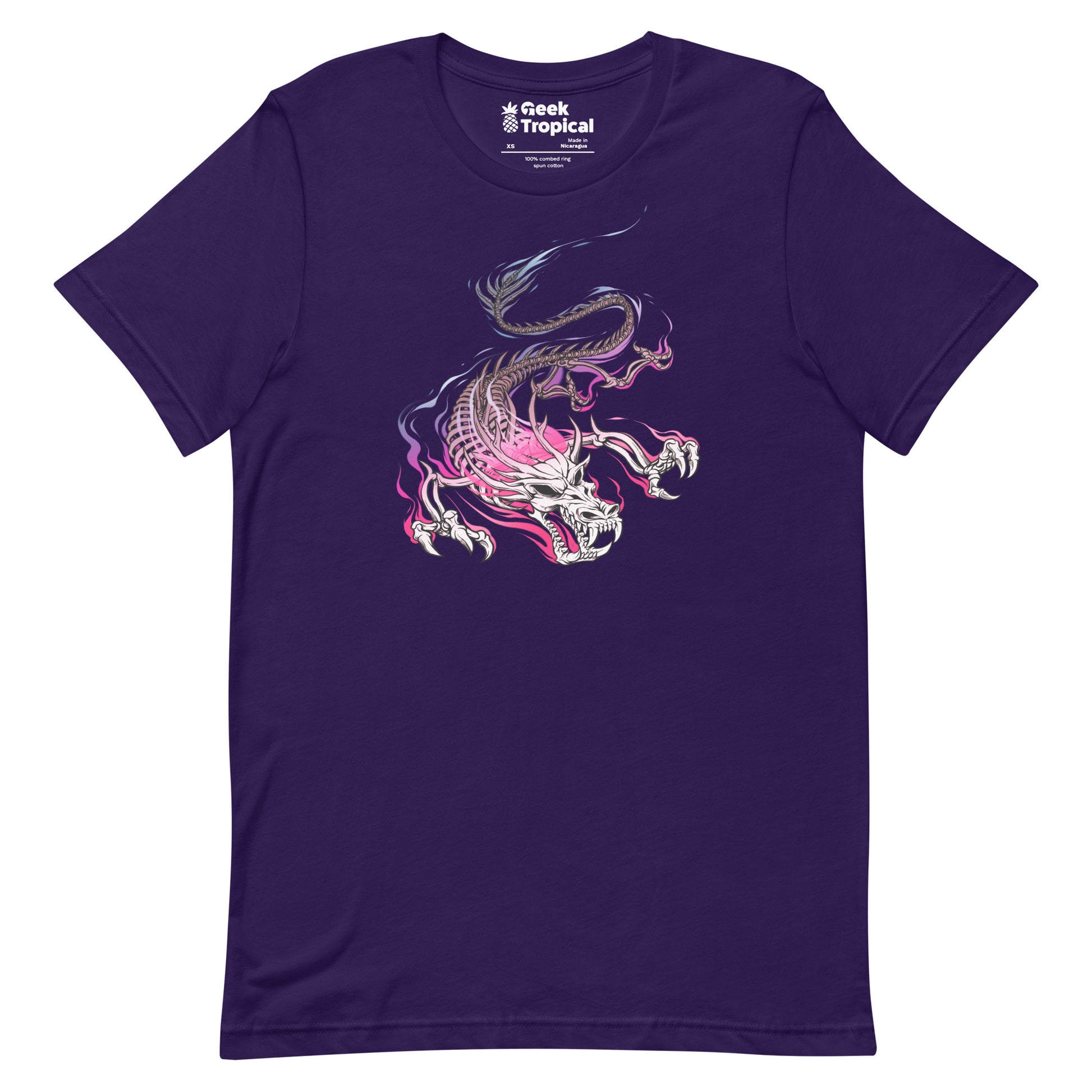 Chinese Skull Dragon T-Shirt 7