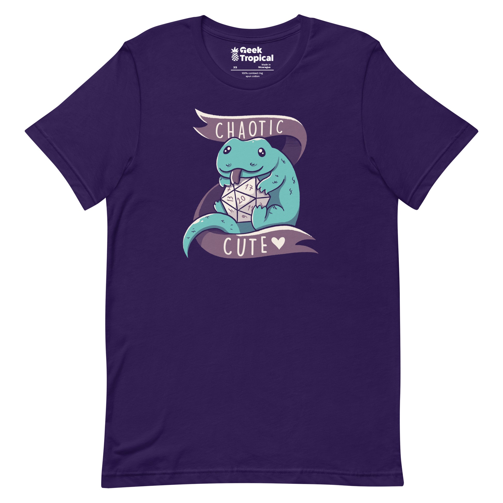 Chaotic Cute RPG Dragon T-Shirt 8