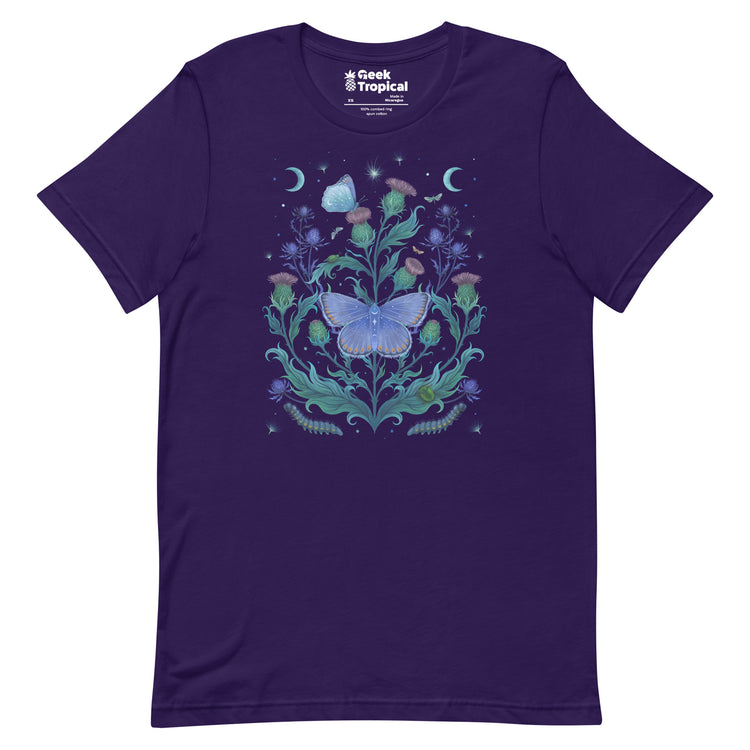 Thistle Home T-Shirt Geek Nerd Advertise to Meta Botany Print Design by Episodic Drawing