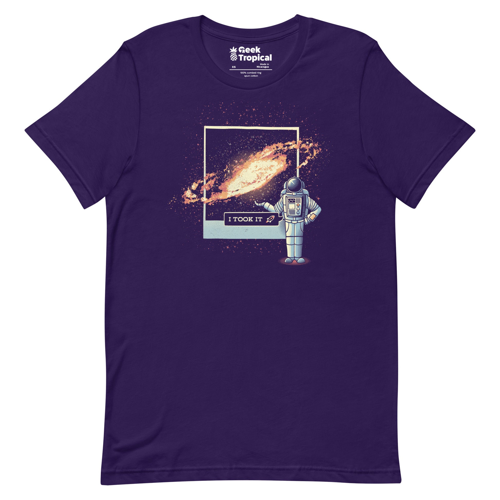 Astronaut Astro Photography of The Universe T-Shirt Geek Nerd Advertise to Meta Design by Tobe Fonseca outer space & astronaut print