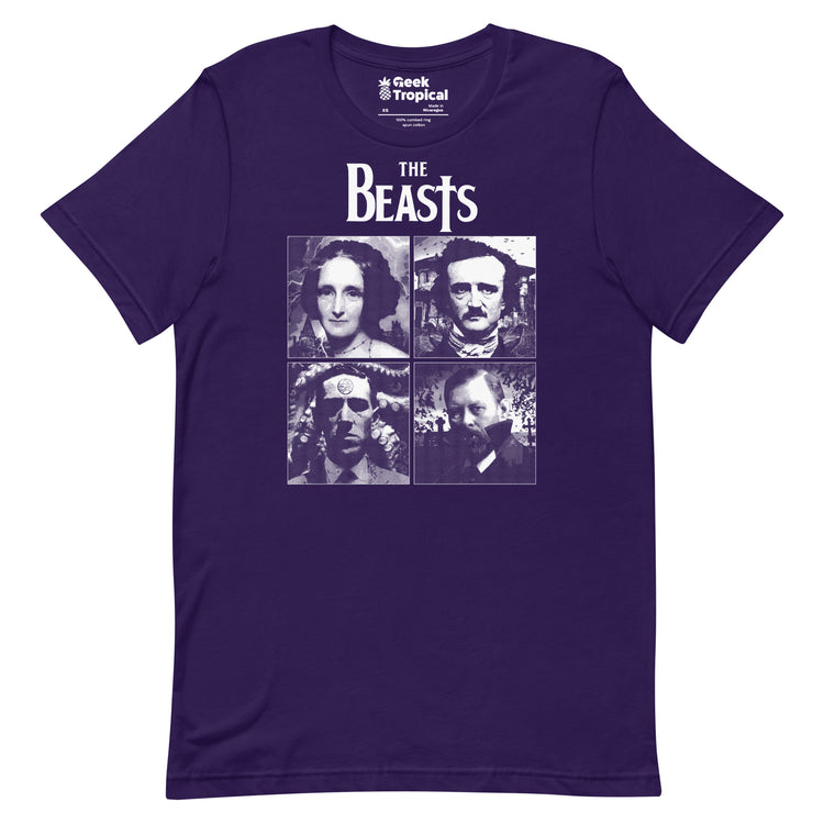 The Beasts T-Shirt Geek Nerd Advertise to Meta Animal Patterns Book Prints
