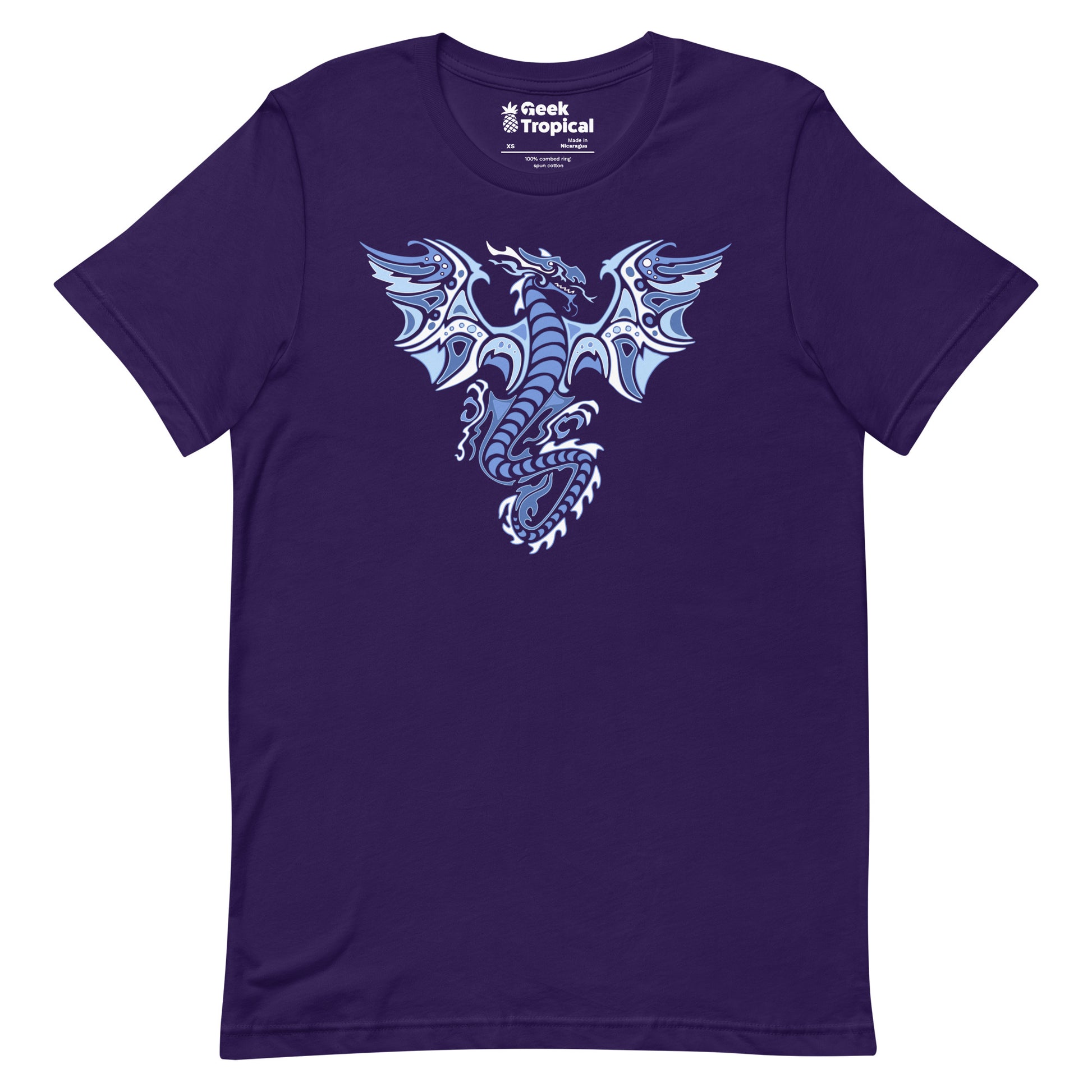 Ice Tribal Dragon T-Shirt 12