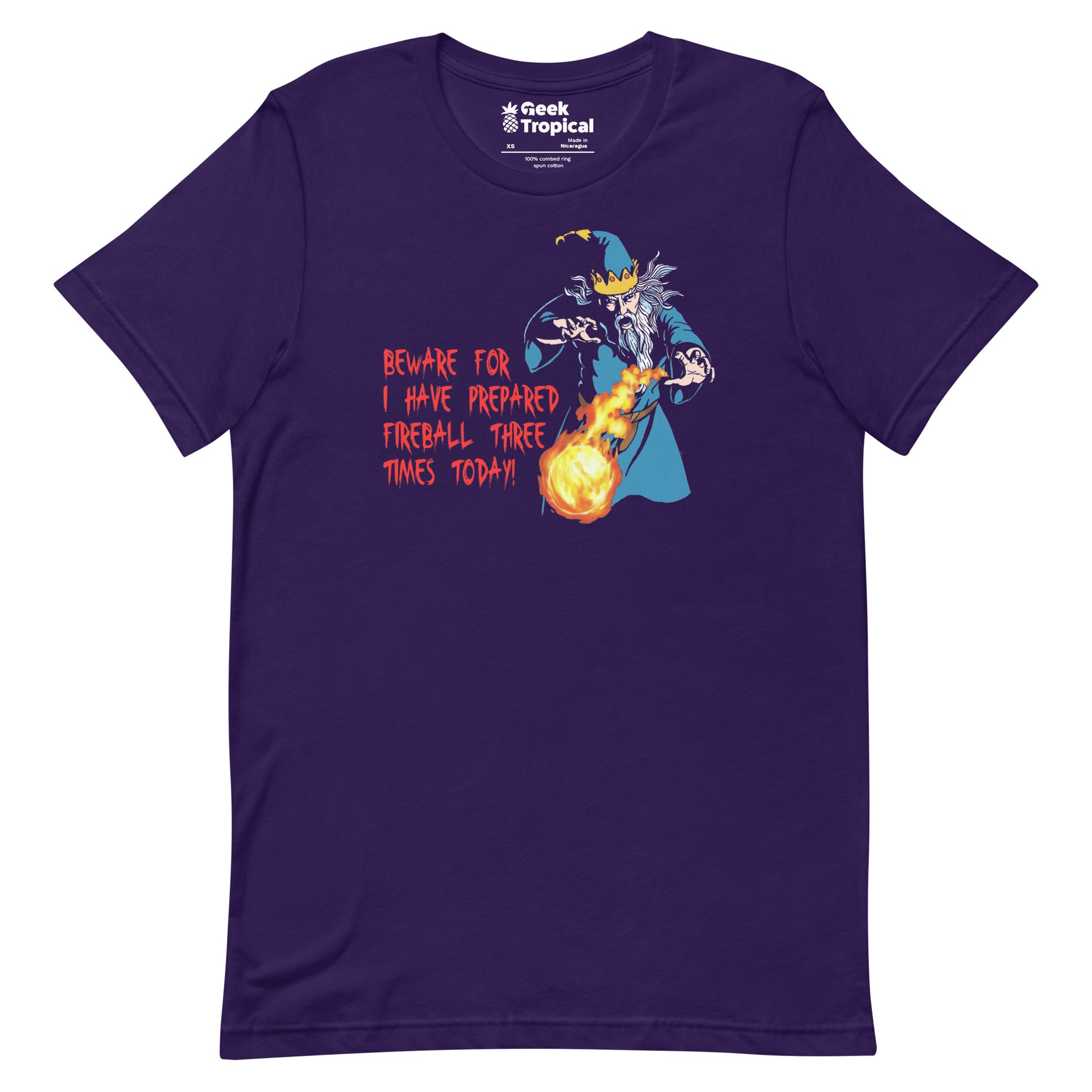 Fireball Prepared Wizard T-Shirt 10