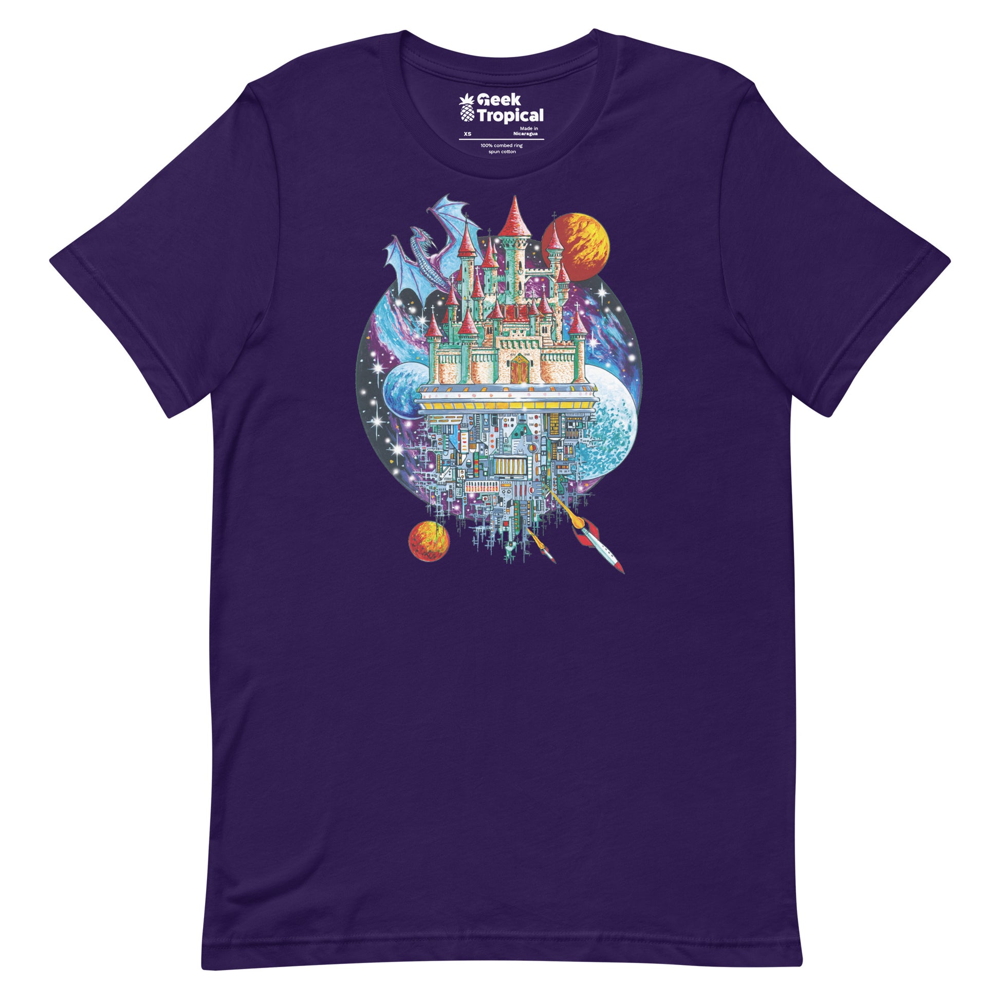 Castle Space City T-Shirt 11