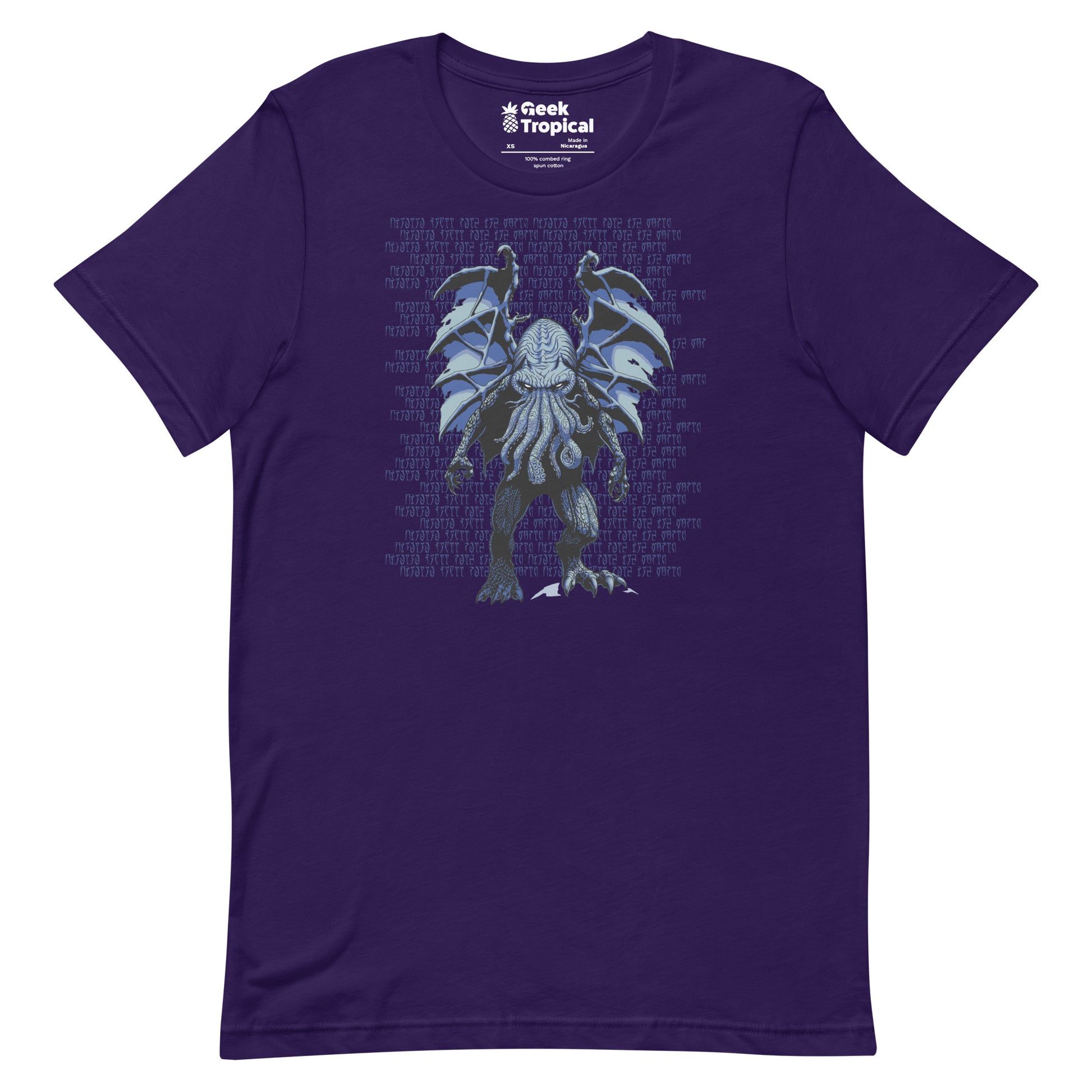 Blue Cthulhu T-Shirt 11
