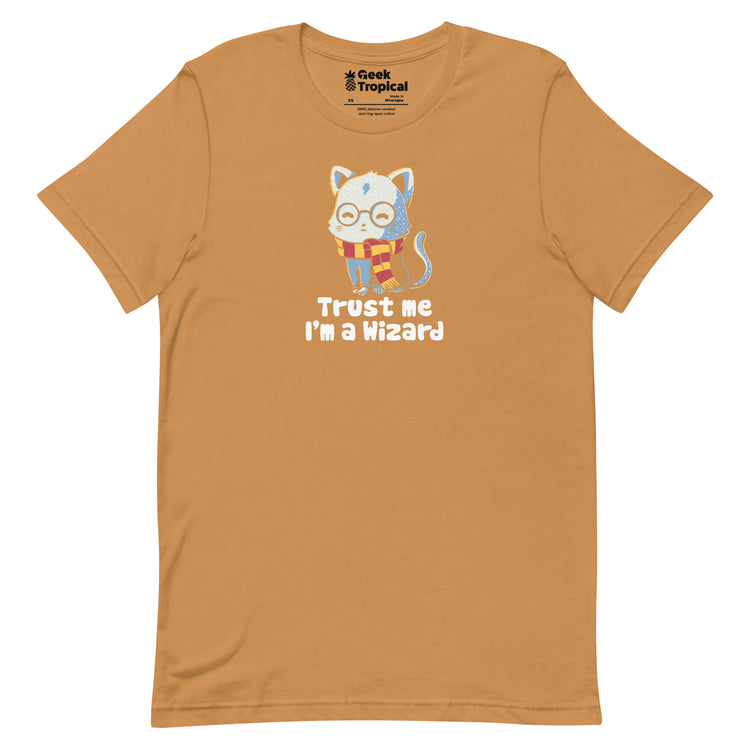 Trust me I'm A Wizard T-Shirt Geek Nerd Advertise to Meta Design by Tobe Fonseca dnd & rpg print