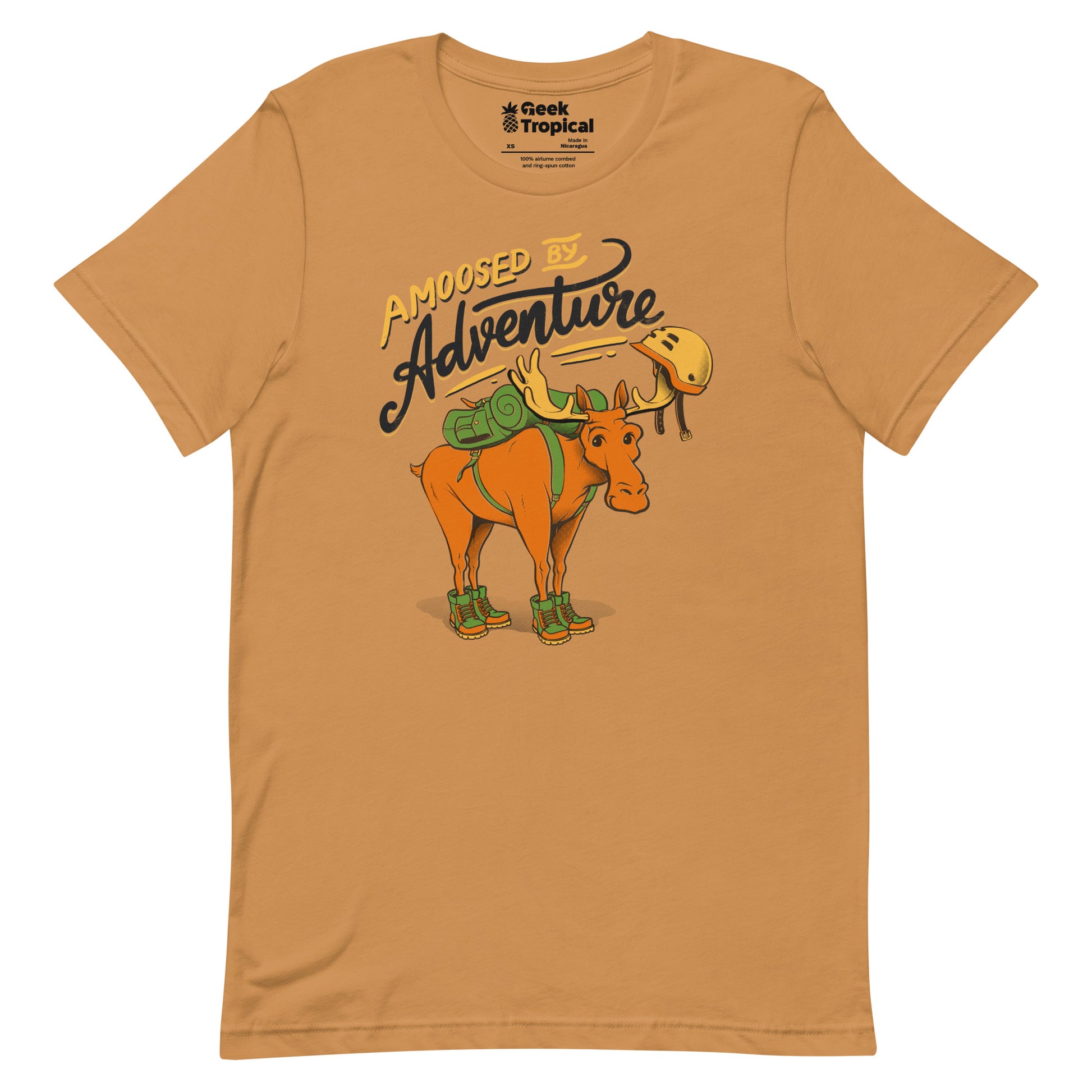 Amoosed by Adventure T-Shirt Geek Nerd Advertise to Meta Animal Patterns Design by Tobe Fonseca
