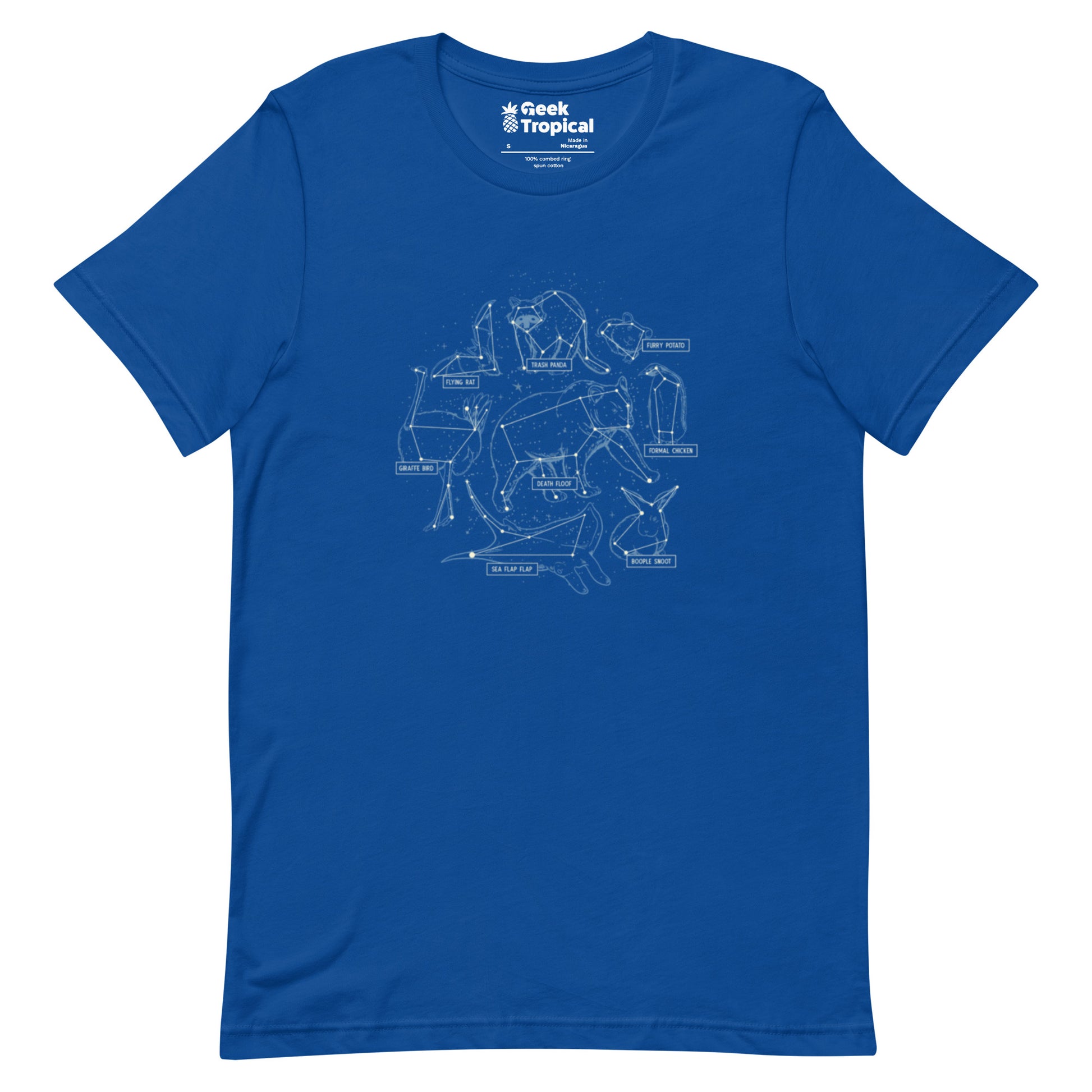 Silly Animals Constellations T-Shirt Geek Nerd Animal Patterns Design by Tobe Fonseca FLOW DESC WRITING
