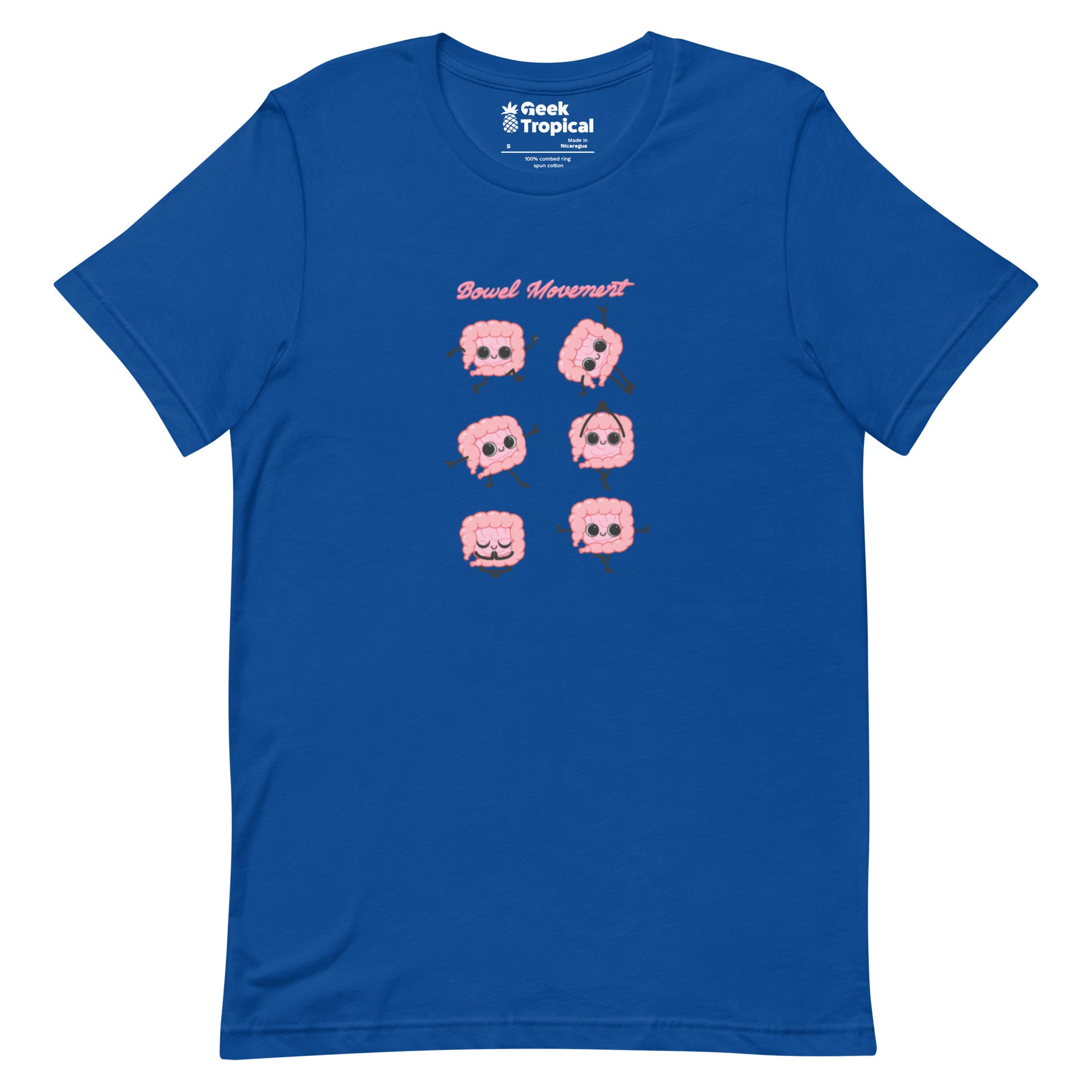 Bowel Movement T-Shirt Geek Nerd Design by Tobe Fonseca FLOW DESC WRITING Funny Prints