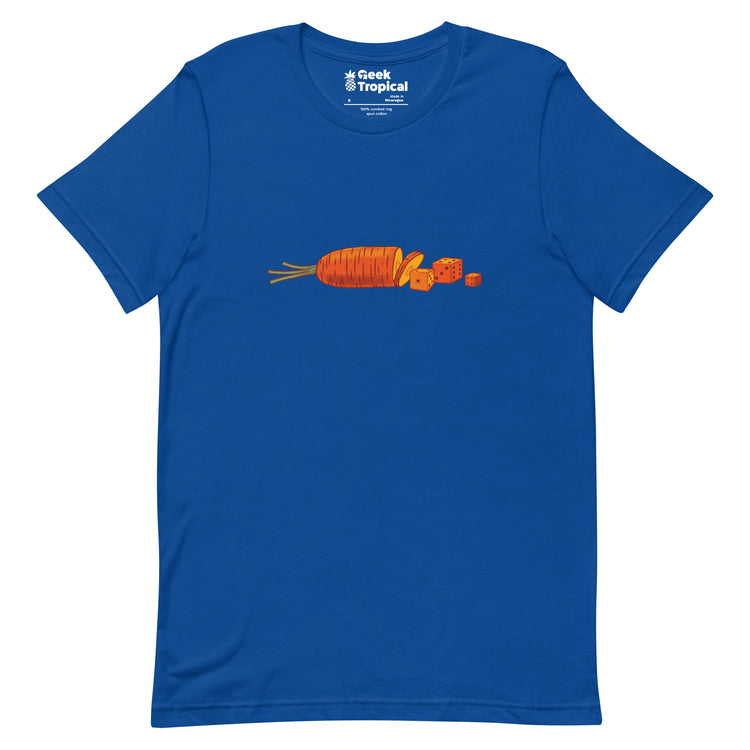 Diced Carrots T-Shirt Geek Nerd board game print Botany Print Design by Tobe Fonseca