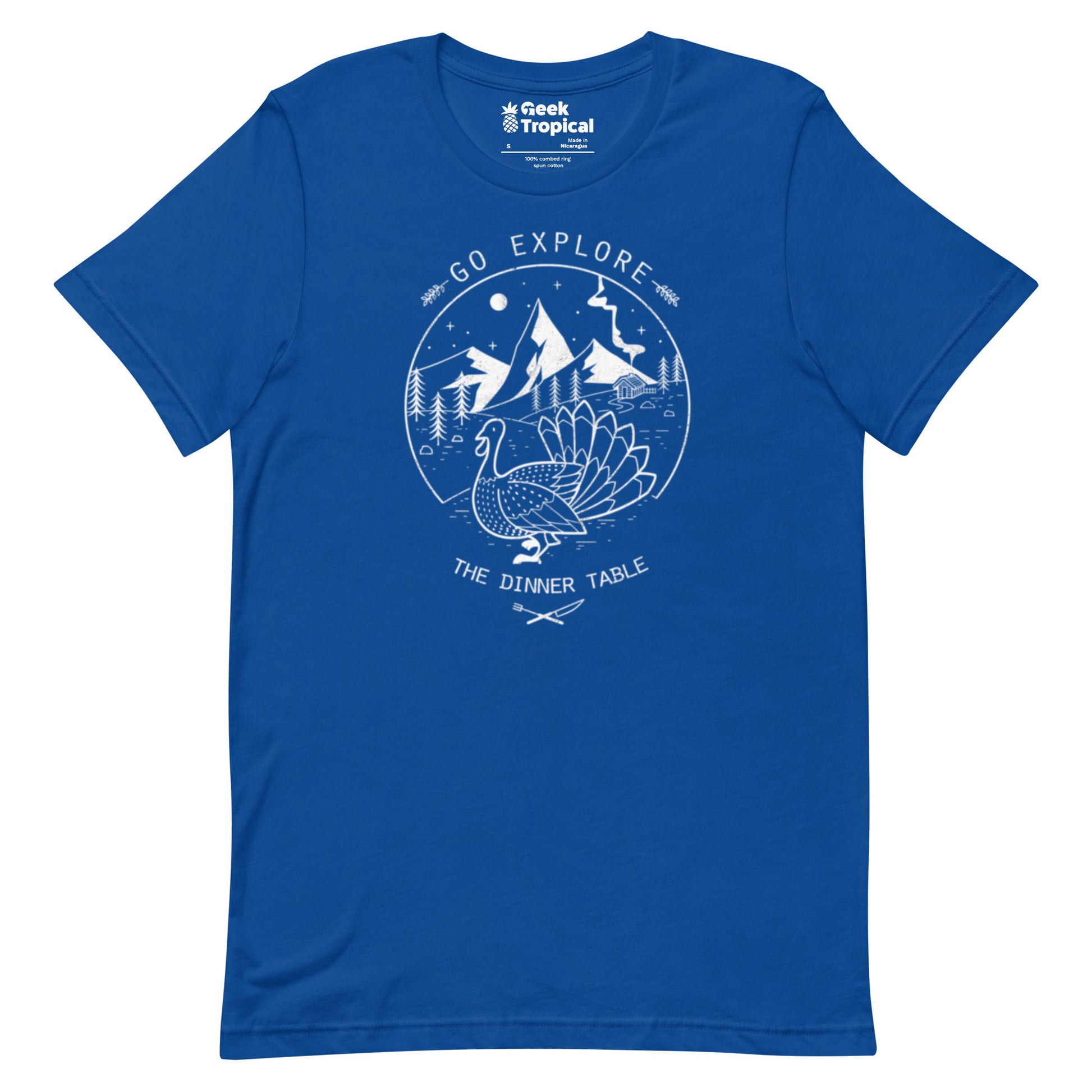 Explore Thanksgiving Dinner T-Shirt Geek Nerd