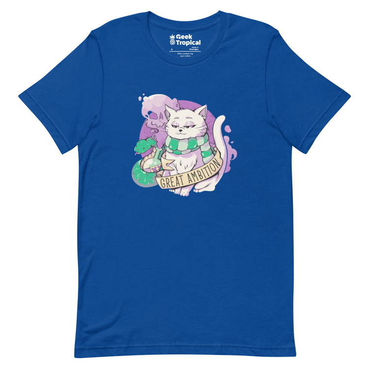 Great Ambition Snake T-Shirt Geek Nerd