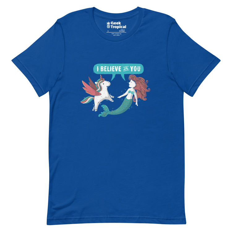 I Believe In You T-Shirt Geek Nerd