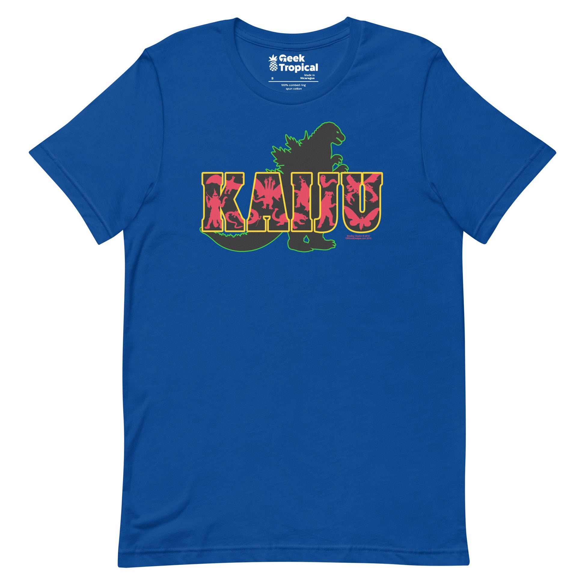 Kaiju BC t-shirt Geek Nerd Advertise to Meta Anime dinosaur print