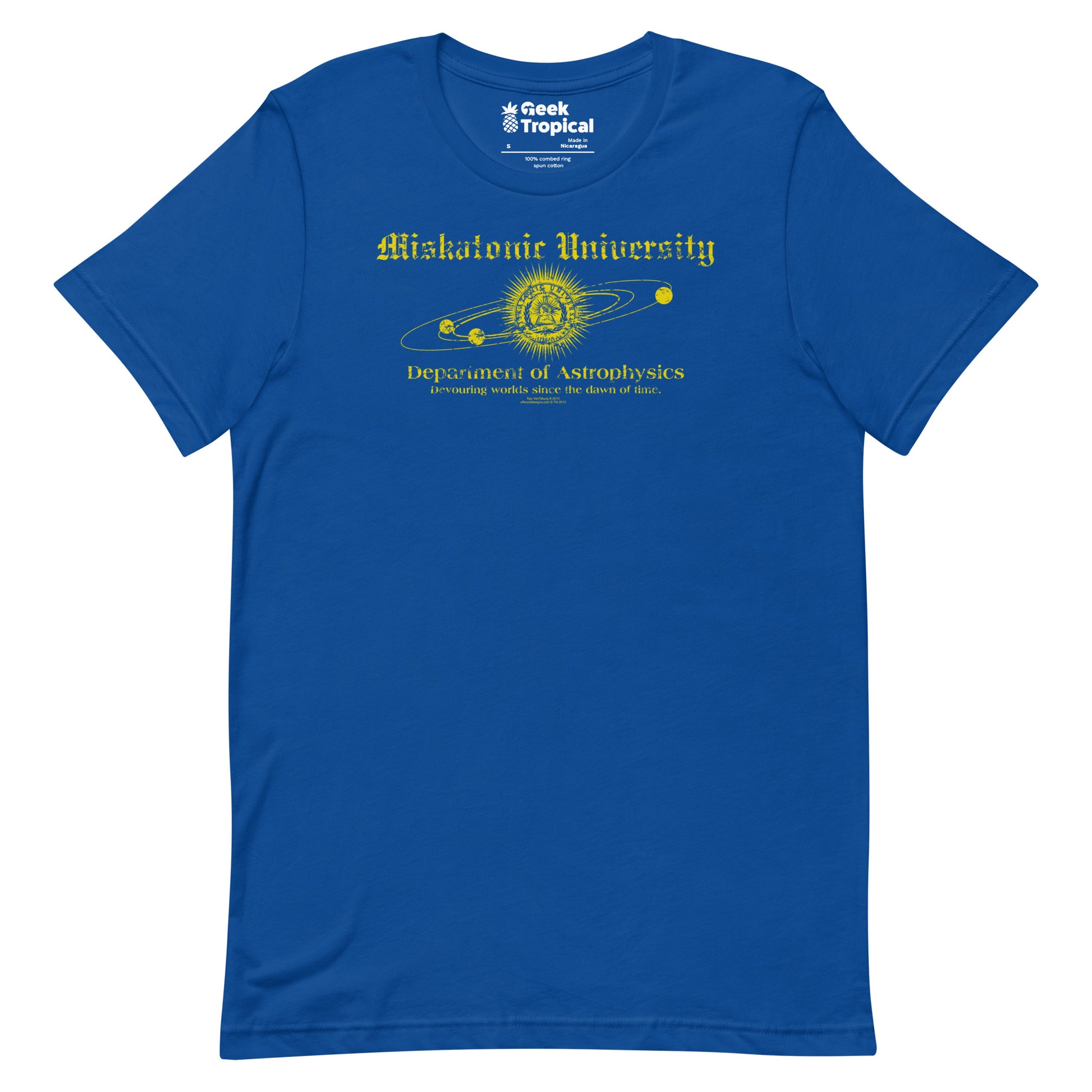 Miskatonic Astrophysics t-shirt Geek Nerd Advertise to Meta Book Prints Fantasy Prints