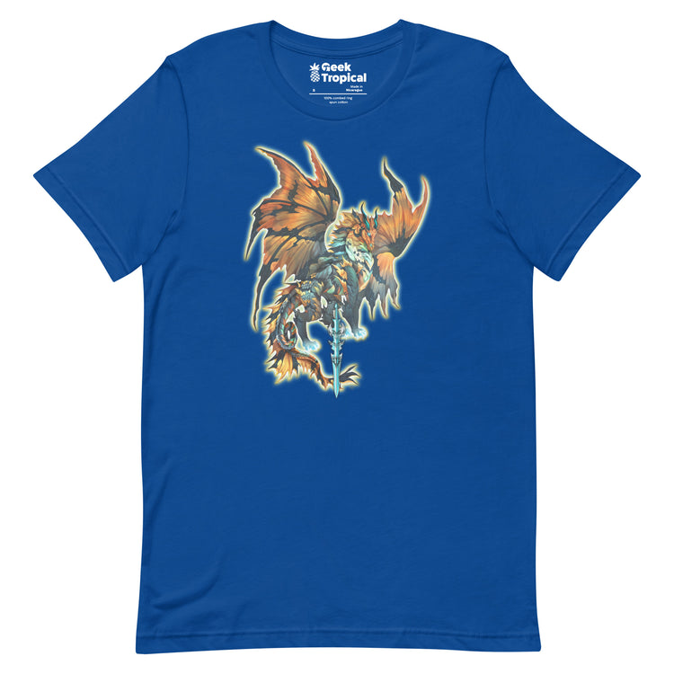 Dragonblade THUNDERBLADE OG T-Shirt Geek Nerd Advertise to Meta Design by Ruth Thompson Fantasy Prints