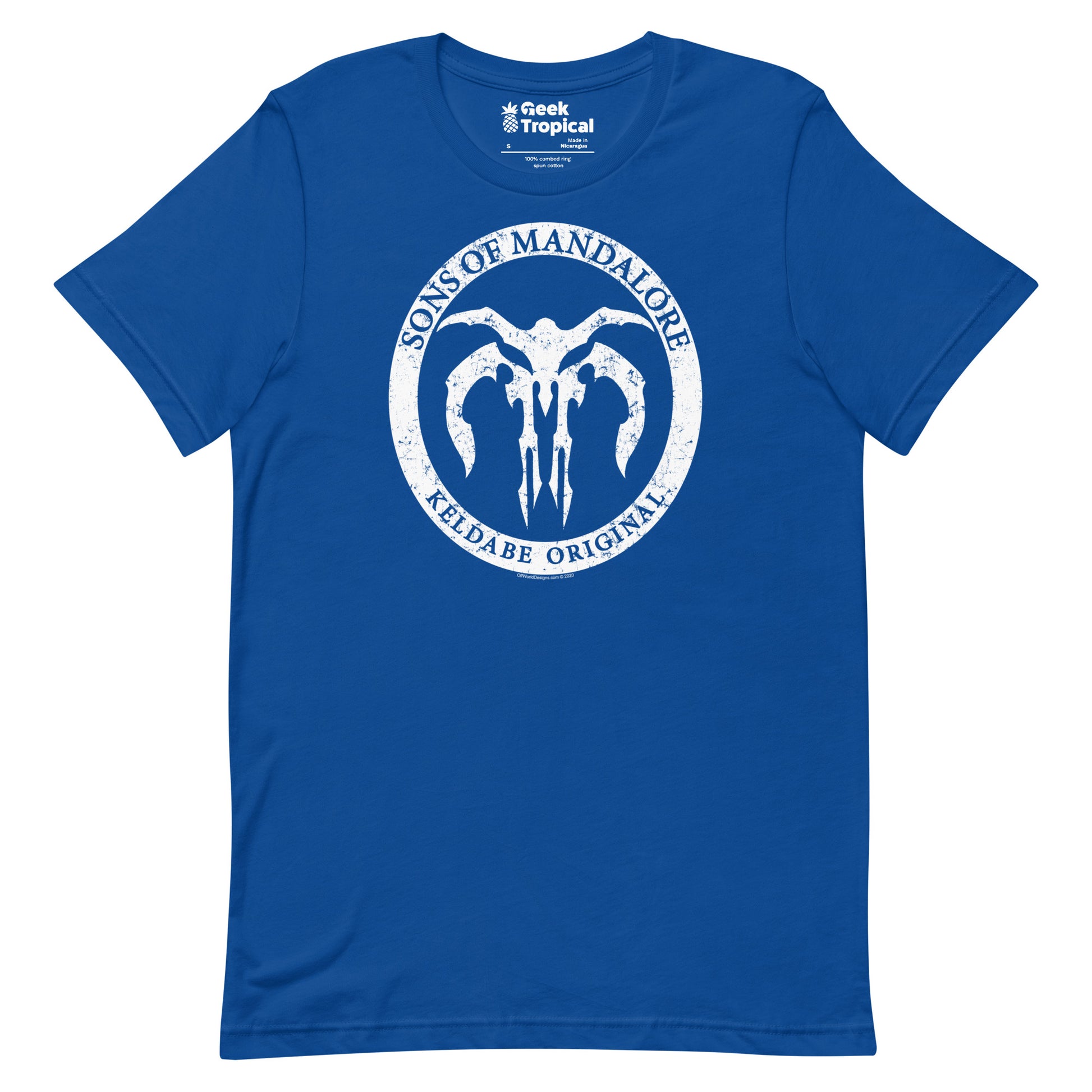 Sons of mandalore t-shirt Geek Nerd Advertise to Meta Fantasy Prints FLOW DESC WRITING