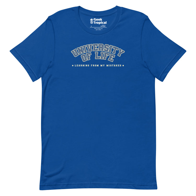 University of Life T-Shirt Geek Nerd Advertise to Meta Design by Tobe Fonseca FLOW DESC WRITING
