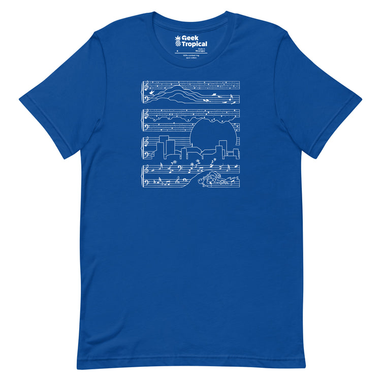 The Moonlight Sonata T-Shirt Geek Nerd Advertise to Meta Design by Tobe Fonseca FLOW DESC WRITING