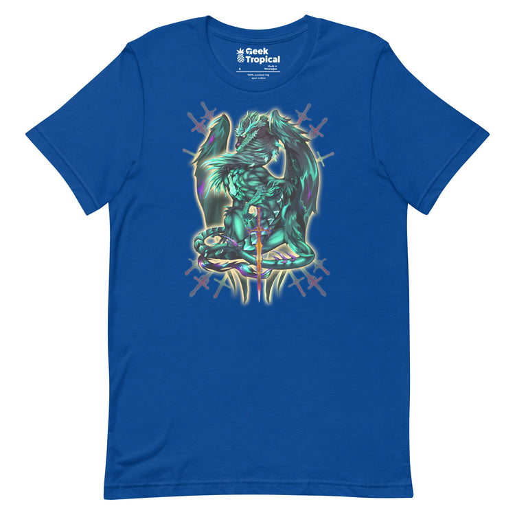 Dragonblade TERRABLADE T-Shirt Geek Nerd Advertise to Meta Design by Ruth Thompson Fantasy Prints