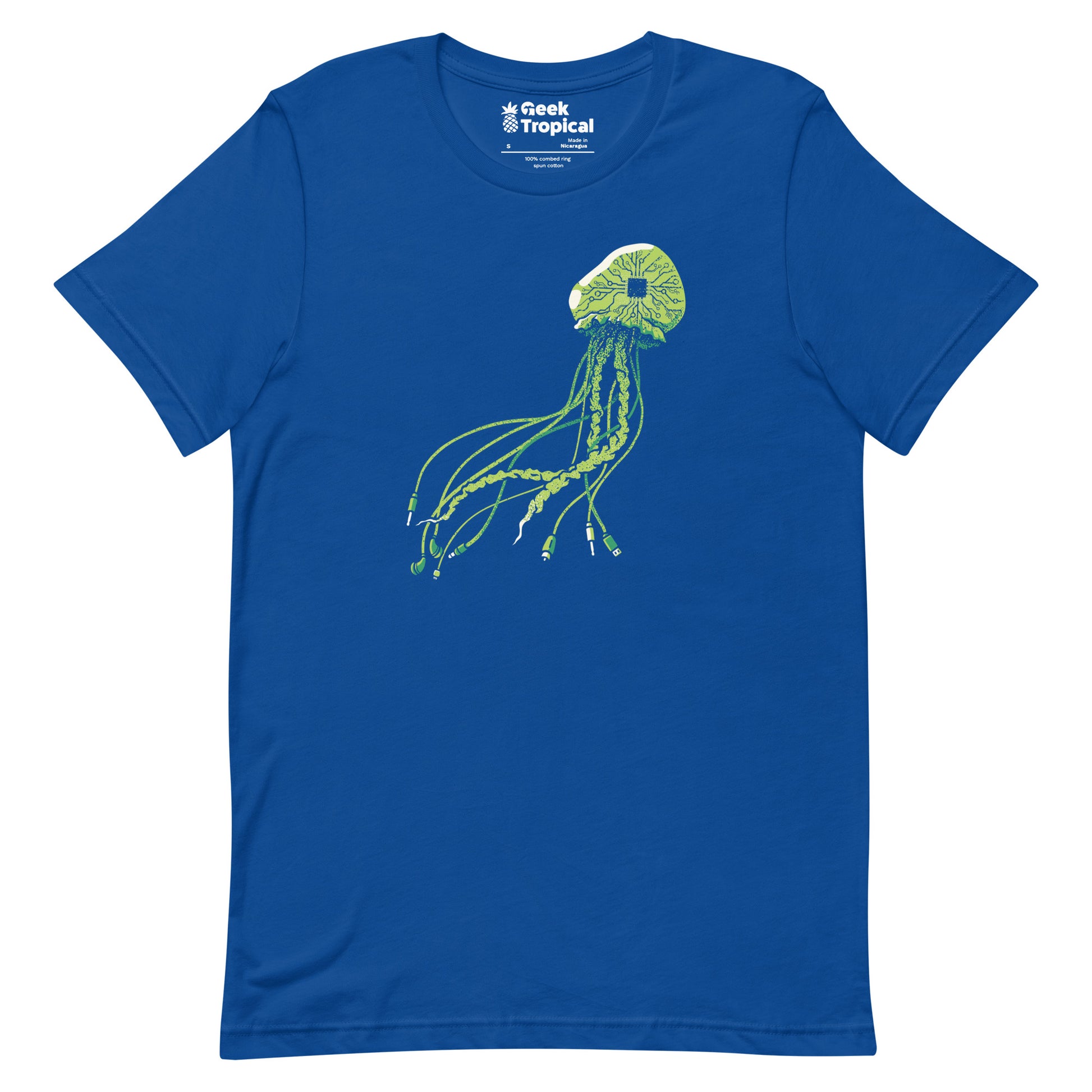Jellyfish Computer Chip T-Shirt 10