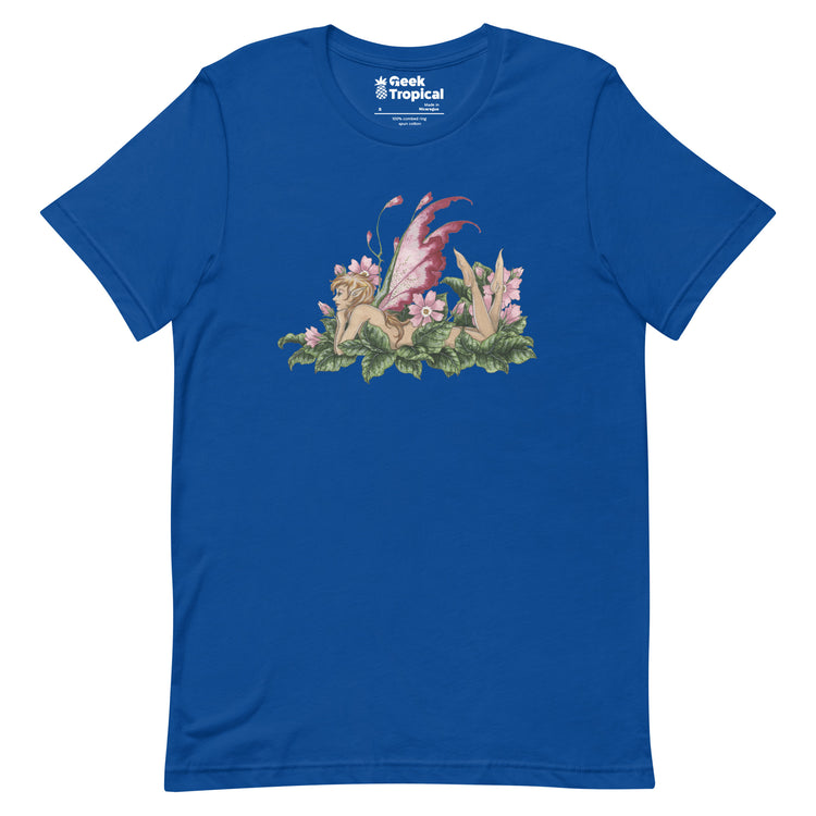Amy Brown Primrose T-Shirt Geek Nerd Advertise to Meta Botany Print Design by Amy Brown