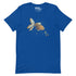 Golden Fish Scuba Diver T-Shirt Geek Nerd Advertise to Meta Animal Patterns Design by Tobe Fonseca
