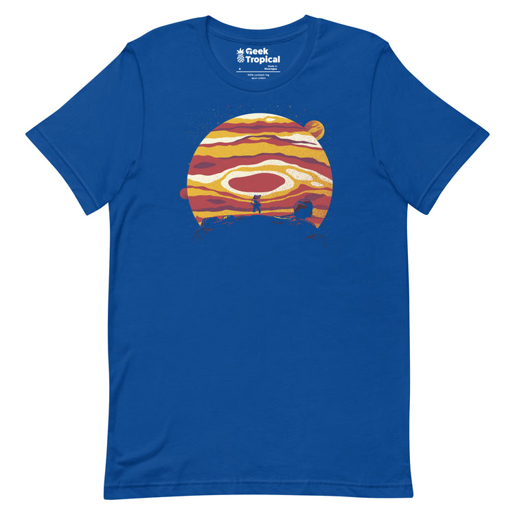 Explore Space Moon Astronaut T-Shirt Geek Nerd Advertise to Meta Design by Tobe Fonseca FLOW DESC WRITING