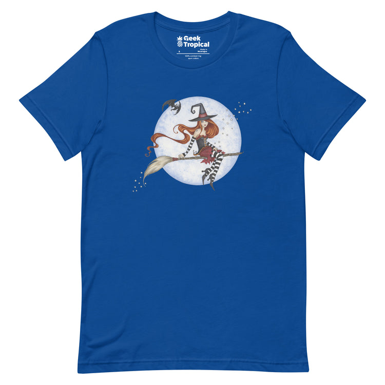 Amy Brown Moonlight Ride T-Shirt Geek Nerd Advertise to Meta Design by Amy Brown Fantasy Prints