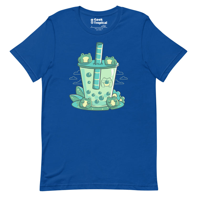 Bubble Toad T-Shirt Geek Nerd Advertise to Meta Animal Patterns Design by Tobe Fonseca