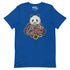 Black and White Panda With Flower T-Shirt Geek Nerd Advertise to Meta Animal Patterns Botany Print