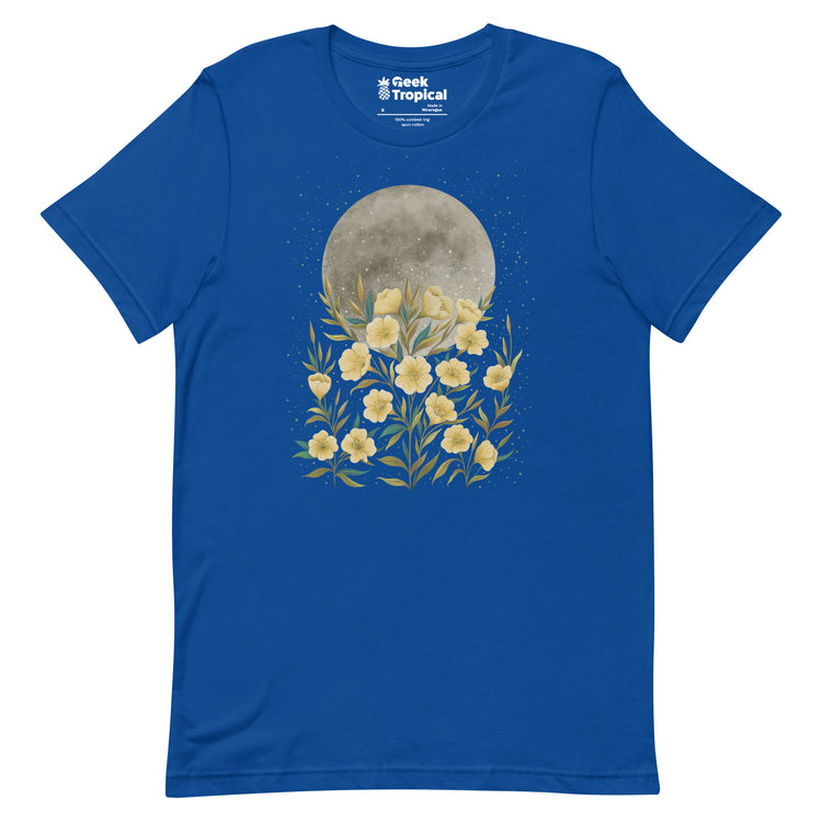 Moon Greeting T-Shirt Geek Nerd Advertise to Meta Design by Episodic Drawing FLOW DESC WRITING