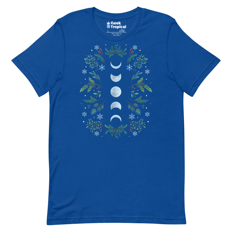 Moonlight Garden Festive T-Shirt Geek Nerd Advertise to Meta Botany Print Design by Episodic Drawing