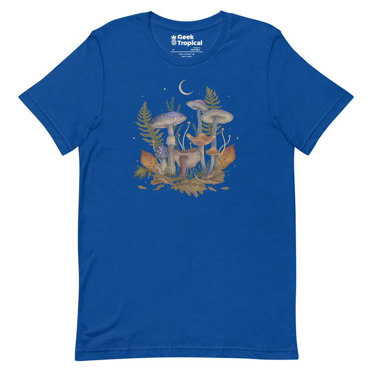 Mushroom Cover T-Shirt Geek Nerd Advertise to Meta Book Prints Botany Print