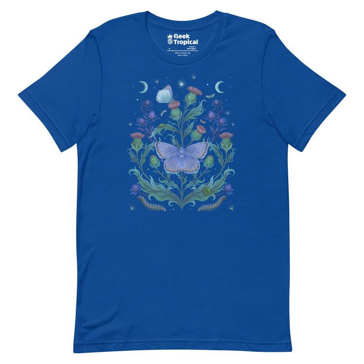 Thistle Home T-Shirt Geek Nerd Advertise to Meta Botany Print Design by Episodic Drawing
