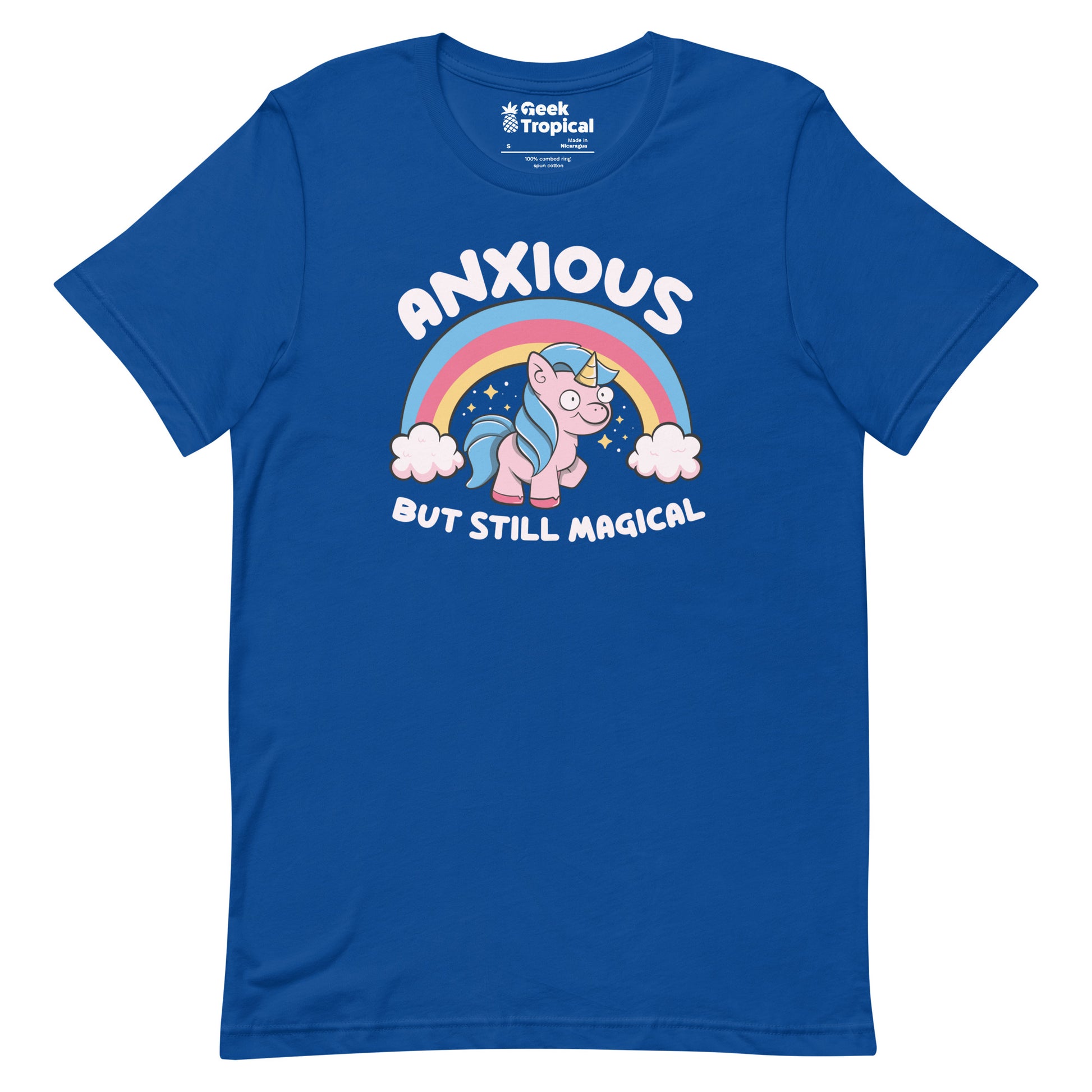 Anxious But Still Magical T-Shirt Geek Nerd Advertise to Meta Design by Tobe Fonseca Fantasy Prints