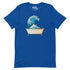 Bathtub Kanagawa Wave T-shirt Geek Nerd Advertise to Meta Design by Tobe Fonseca Funny Prints