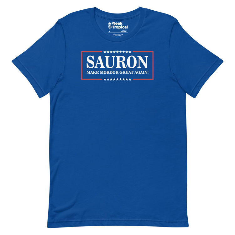 Make Mordor Great Again T-Shirt Geek Nerd Advertise to Meta Book Prints Fantasy Prints